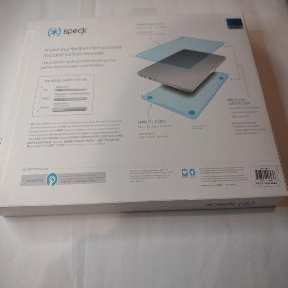 Speck SeeThru Hardshell Glossy case for MacBook Pro 13 inch - Picture 4 of 7